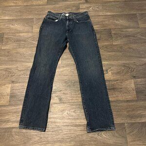 Eddie Bauer Men's Blue and Navy Jeans